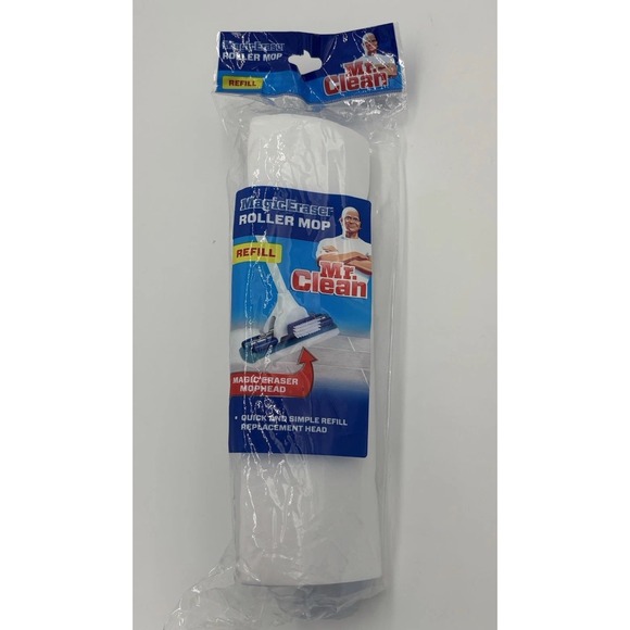 Clean Other - Mr Clean MagicEraser Roller Mop Refill Replacement Head Quick Sponge Mop Cleaner